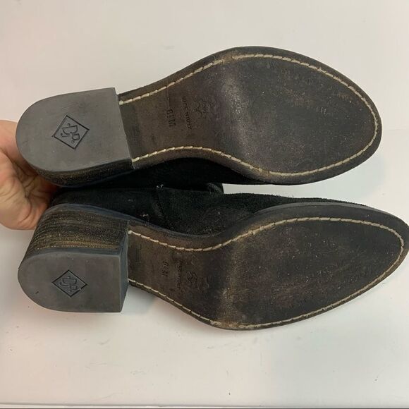 Donald Pliner Black  Donata Heeled Boot Size 6.5M - Picture 5 of 8